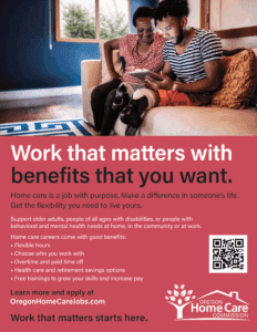 Home Care Jobs Flyer - English